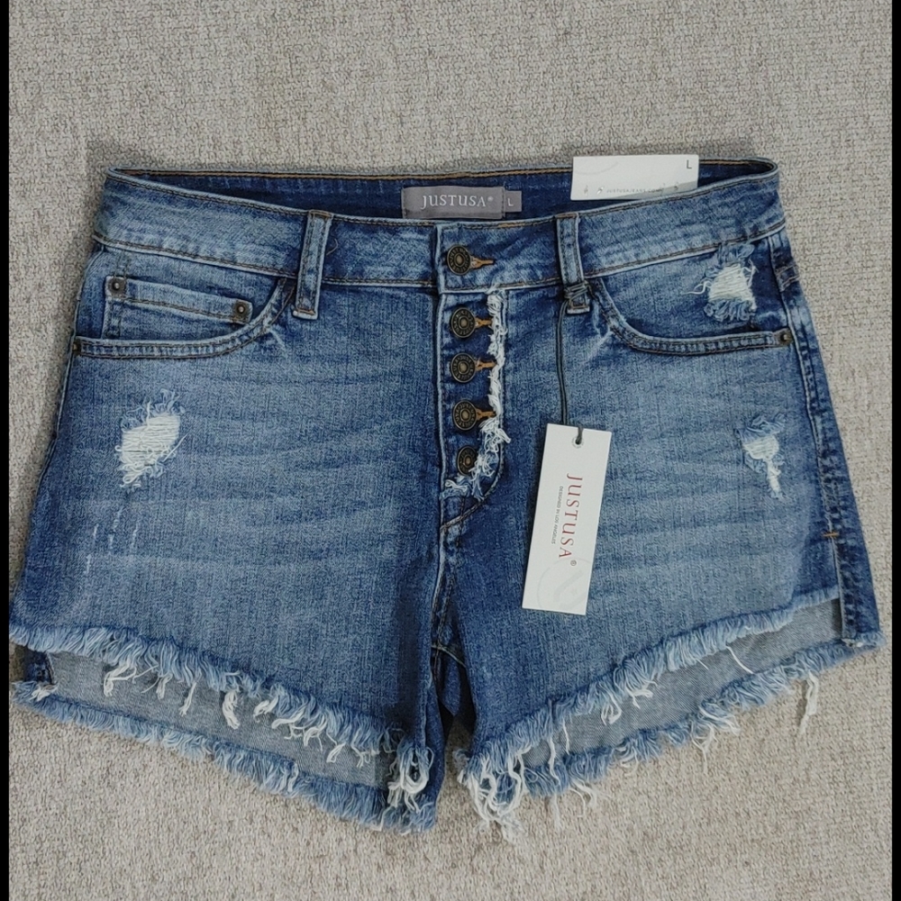 Just USA denim shorts